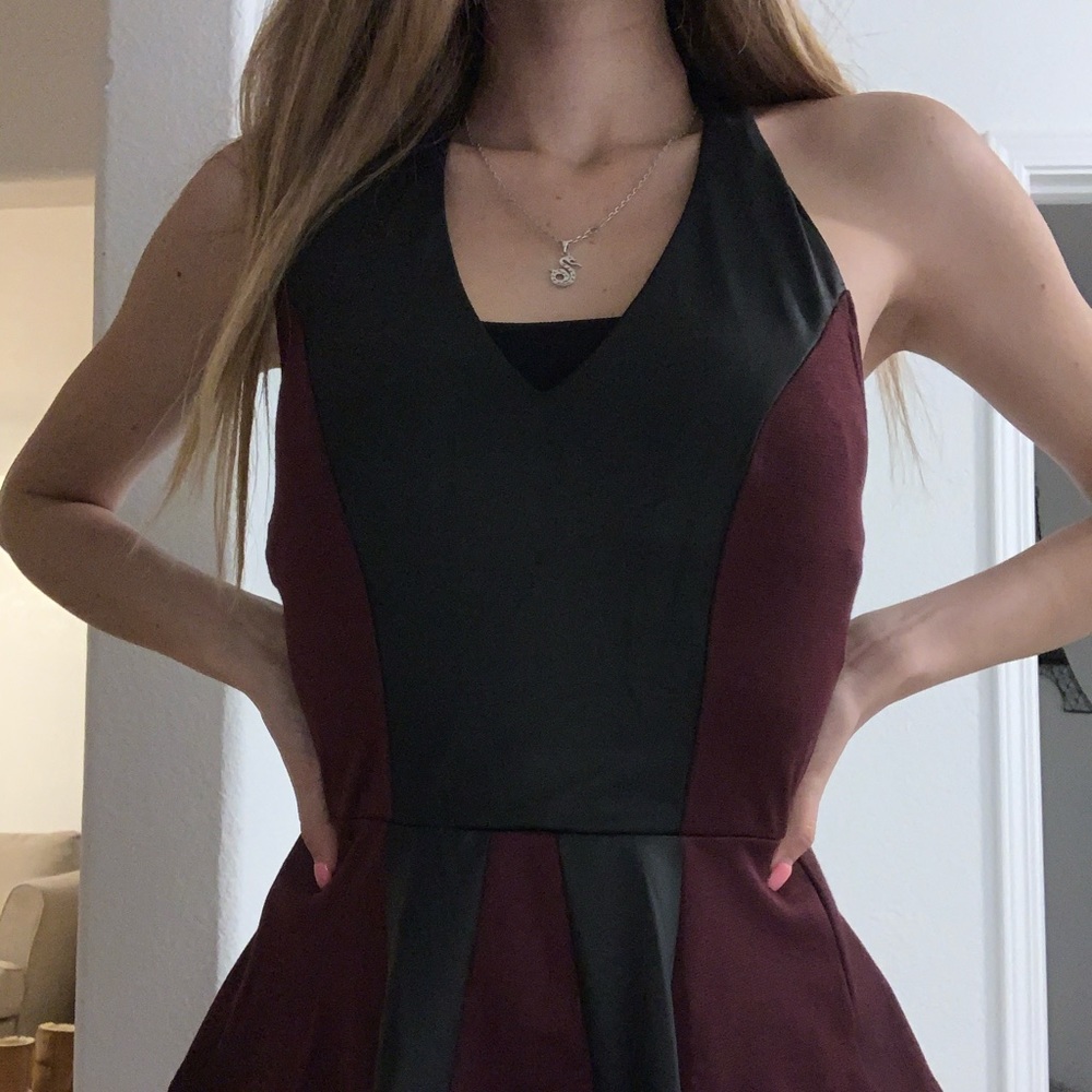Retro Style Peplum Top - Picture 2 of 5